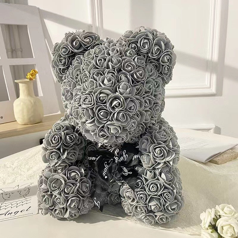 Flower Teddy Bear