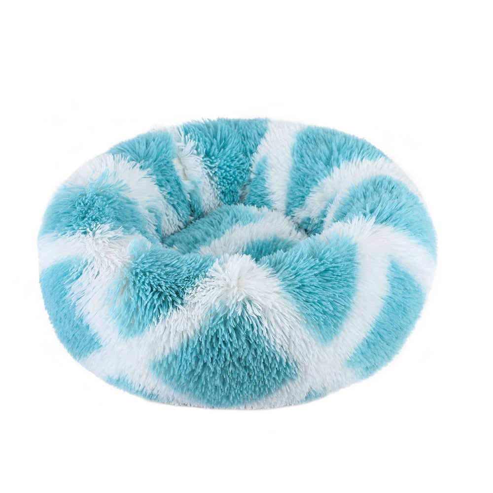 Plush Round Pet Bed