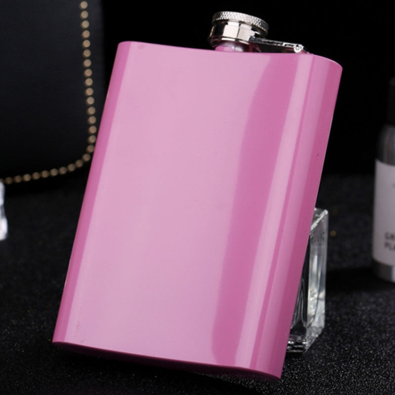 Hip Gal 8 oz. Stainless Steel Wine Flask