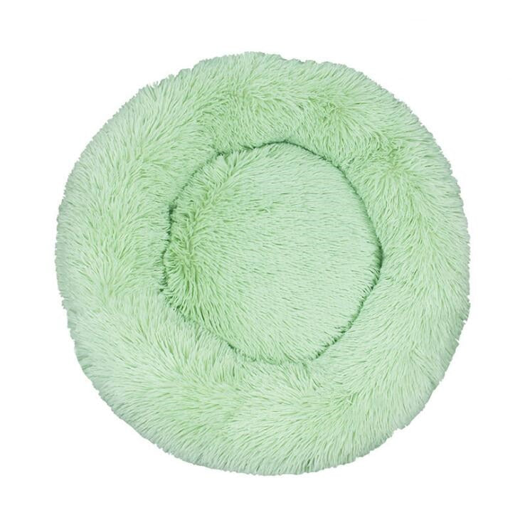 Plush Round Pet Bed