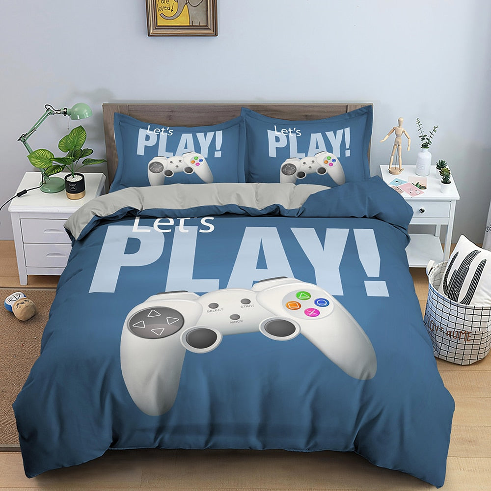 Real Gamers Video Game Bed Set For Boys