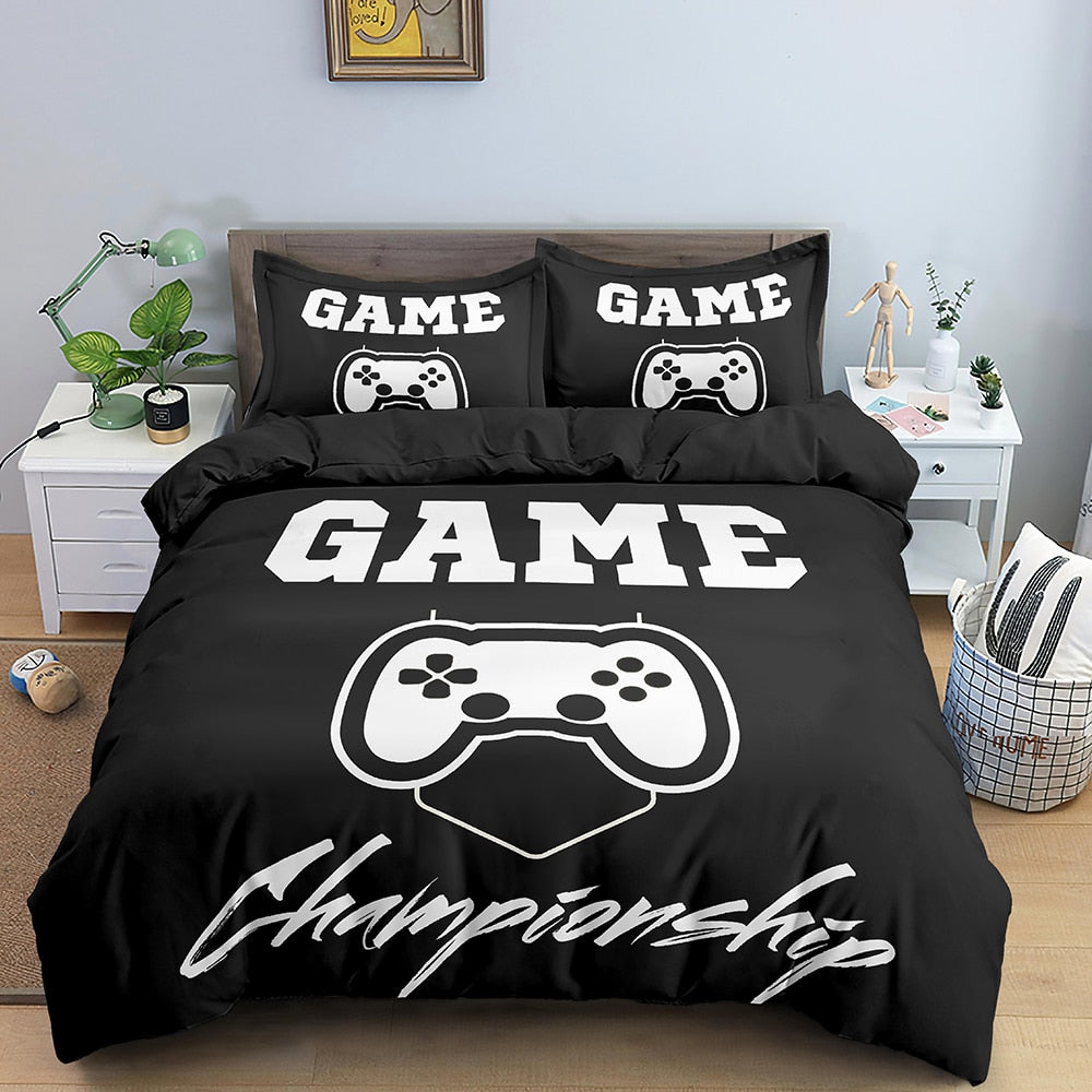 Real Gamers Video Game Bed Set For Boys