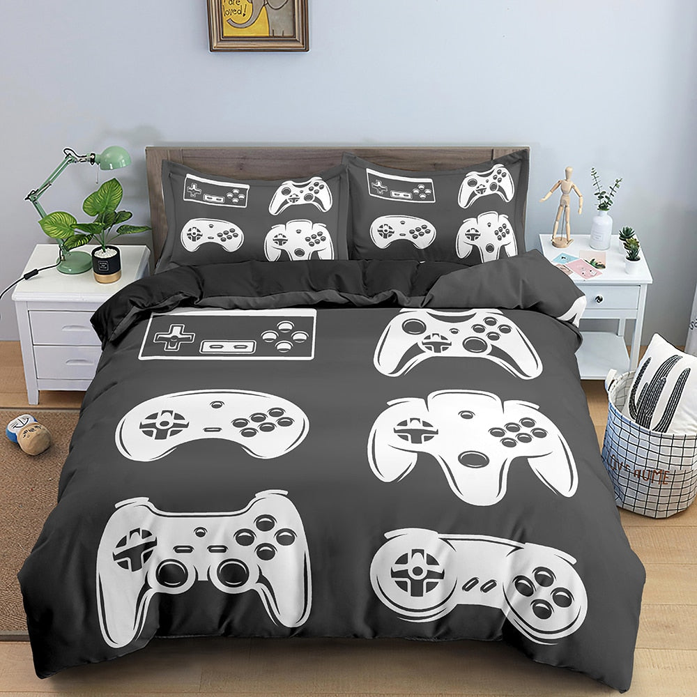 Real Gamers Video Game Bed Set For Boys