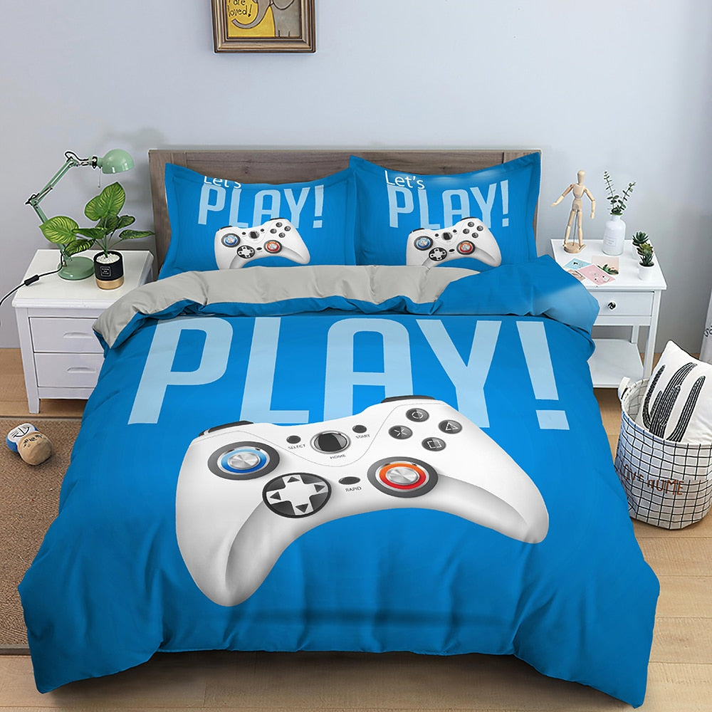 Real Gamers Video Game Bed Set For Boys