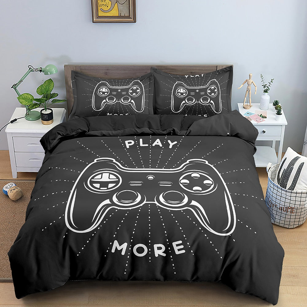 Real Gamers Video Game Bed Set For Boys