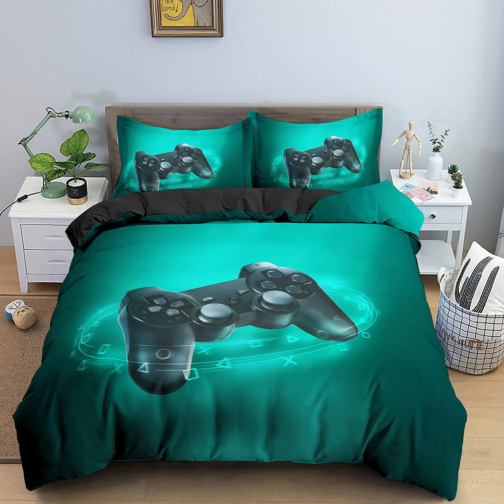 Real Gamers Video Game Bed Set For Boys