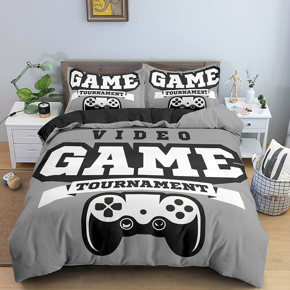 Real Gamers Video Game Bed Set For Boys